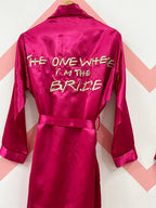 Magenta Couple Personalised Robes  | Prepaid Orders Only