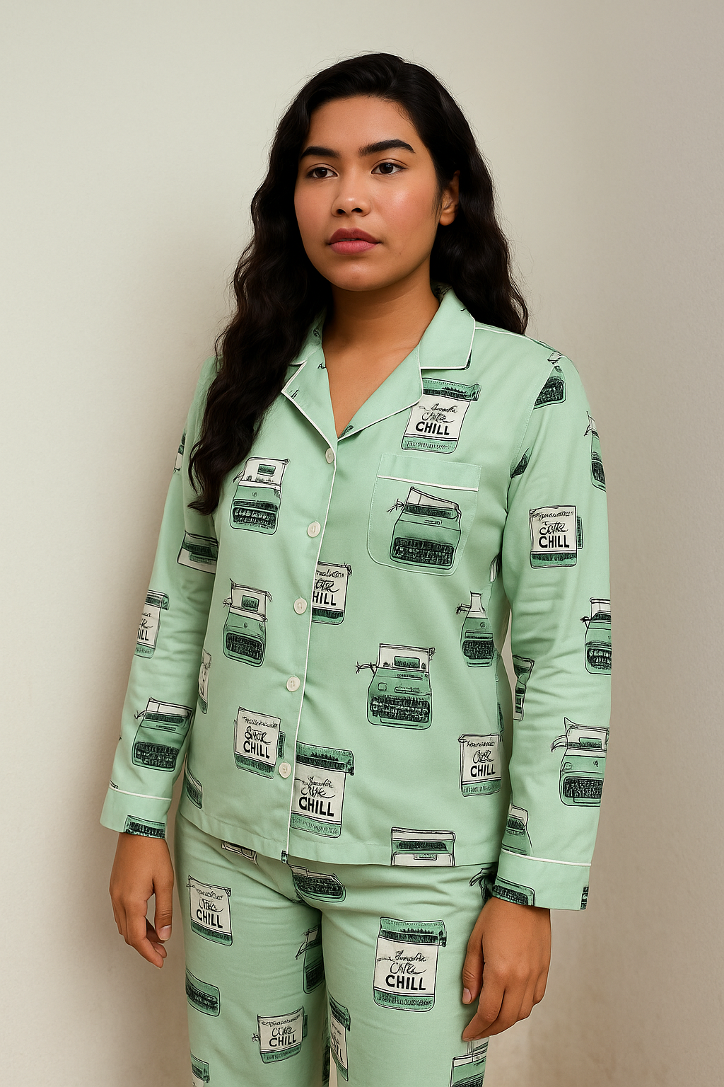 Quarantine Pj Set (Half Sleeves)
