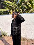 Black Velvet PJ Set