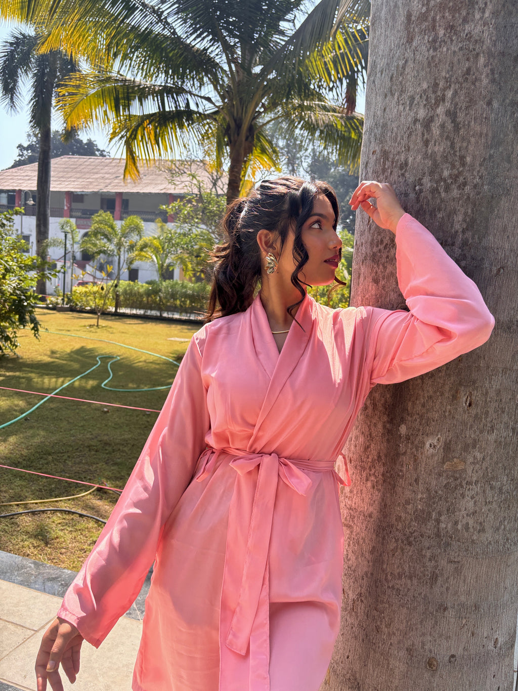 Rose Pink Personalise Robe  | Prepaid Orders Only