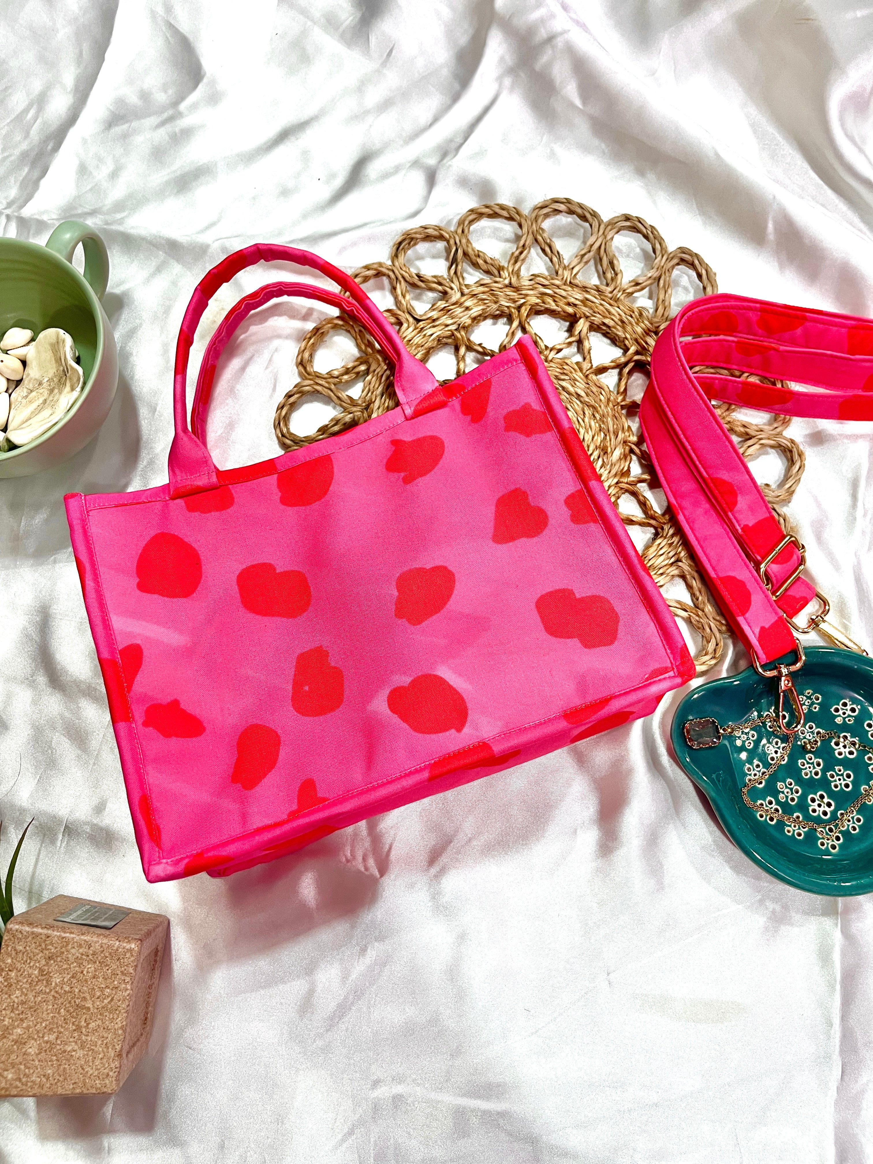 Rose Petals Mini Hand Bag