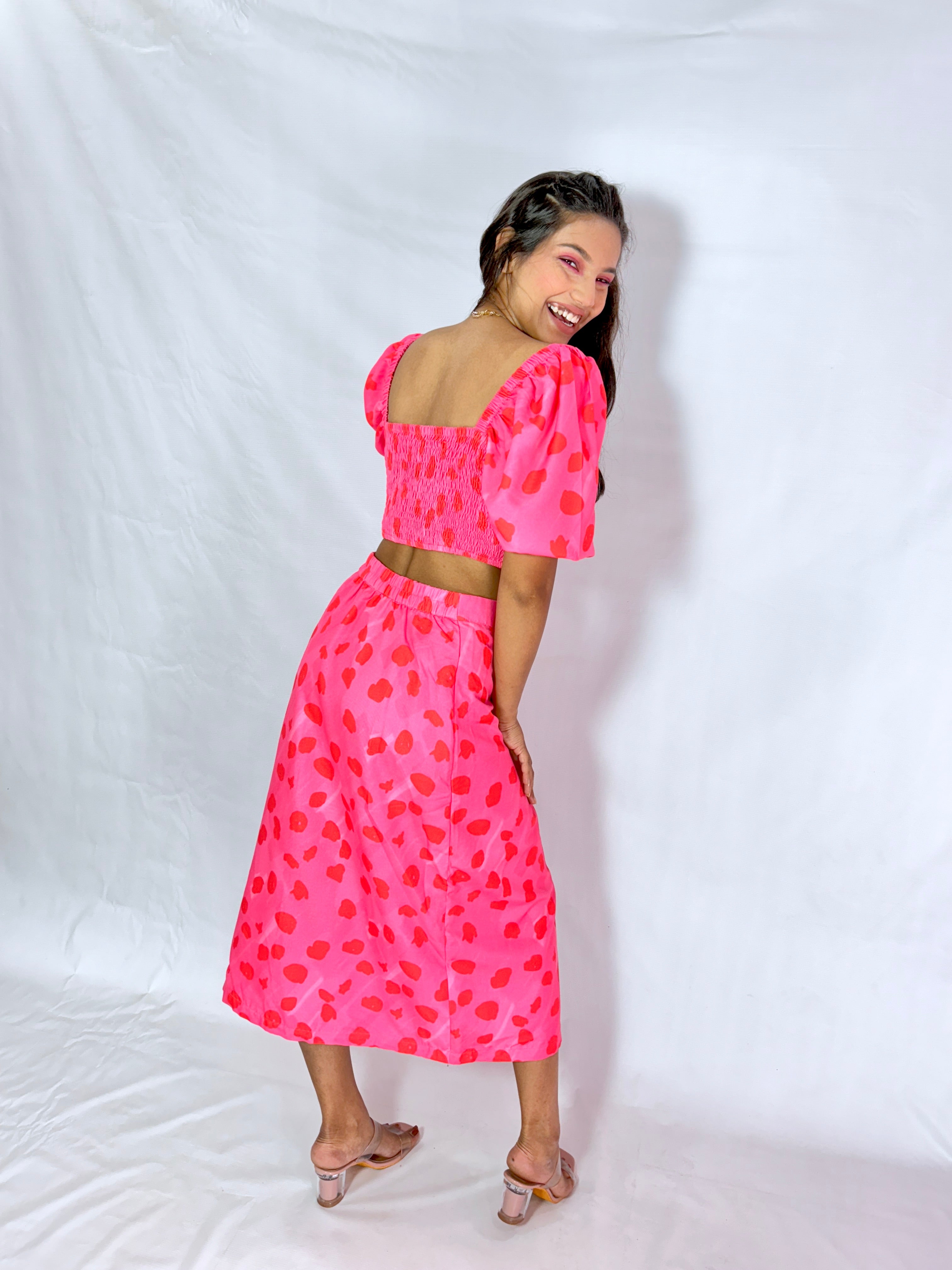 Love at the Beach | Blouse and Skirt | Sizzling Collection