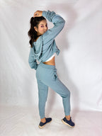 Grey Shadow ZIPPER HOODIE + Jogger