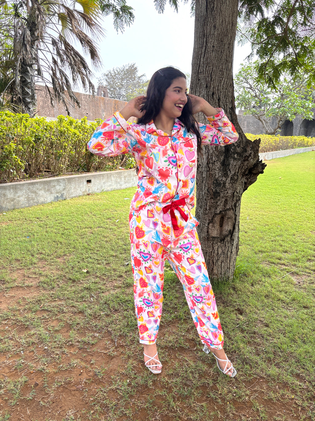 Red Magic PJ Set