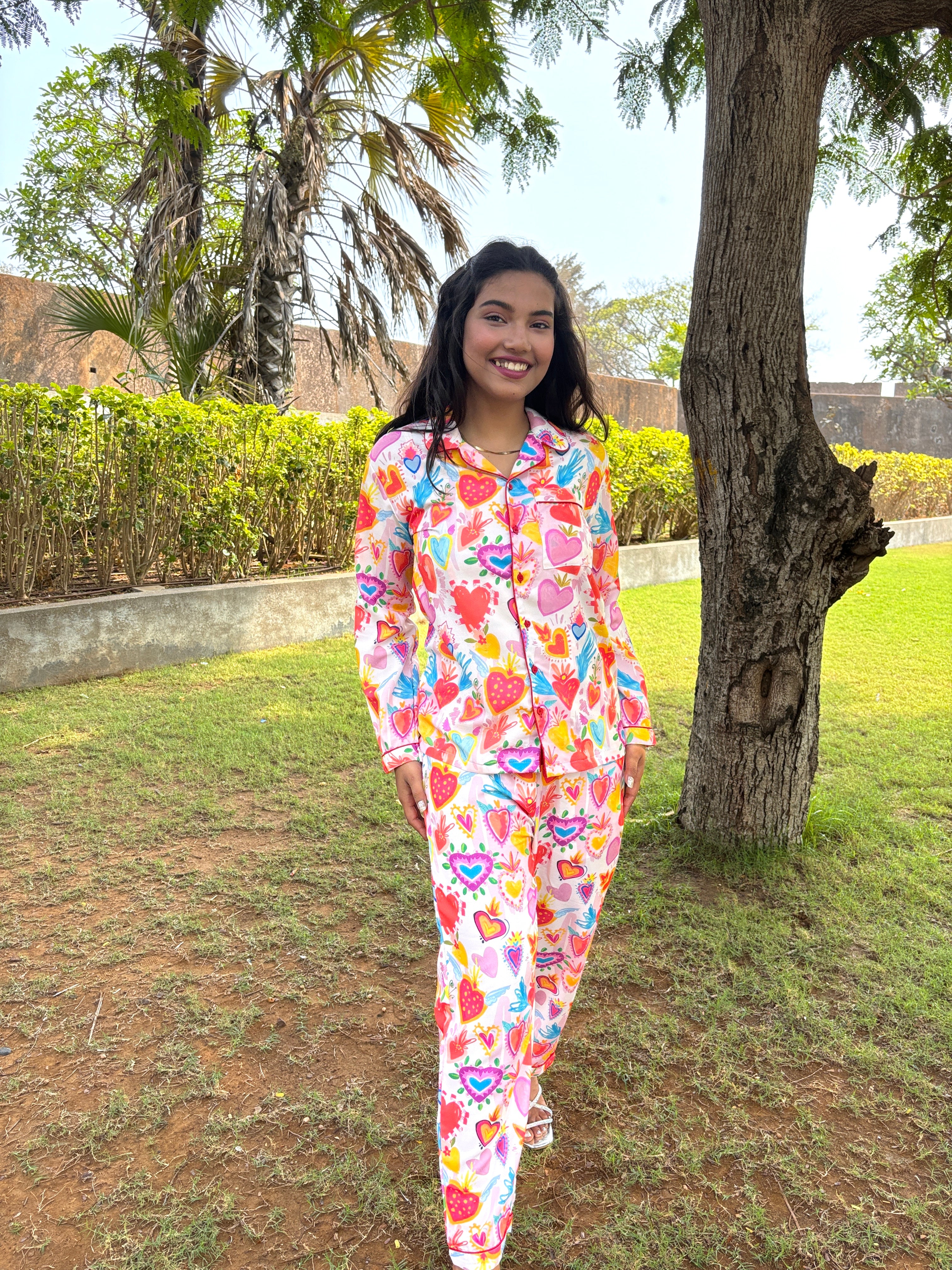 Red Magic PJ Set