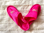 Magenta Bride Slippers | Prepaid Orders Only