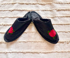 Satin  Floral Slippers | Prepaid Orders Only