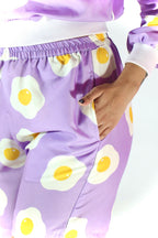 Lilac Yoke SweatShirt + Short