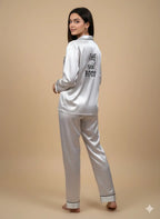The Boss & The real Boss Satin Couple Set  | Prepaid Orders Only