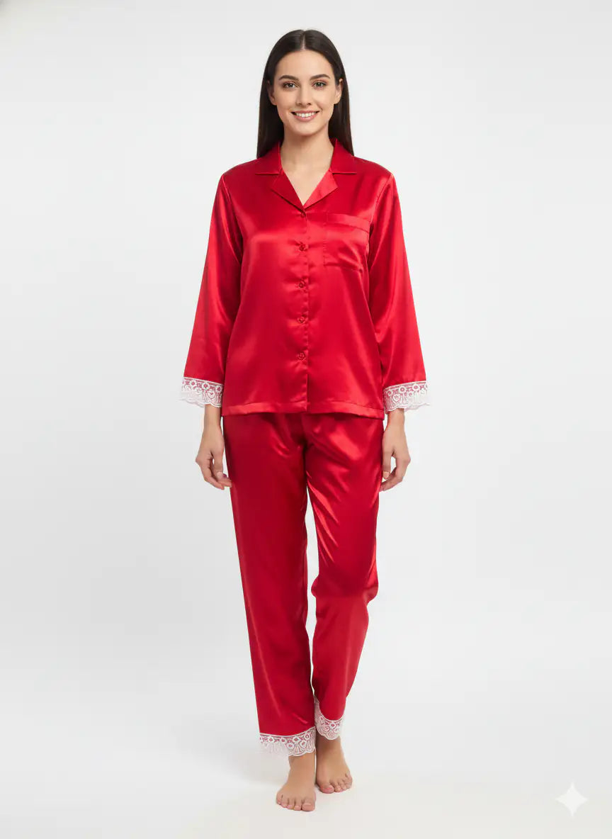 Bride I Found My Lobster Satin Pj Set  | Prepaid Orders Only