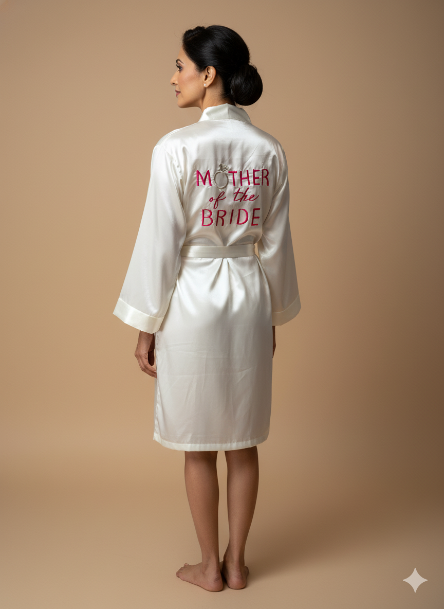 Mother of the Bride Robe Edit 2  | Prepaid Orders Only