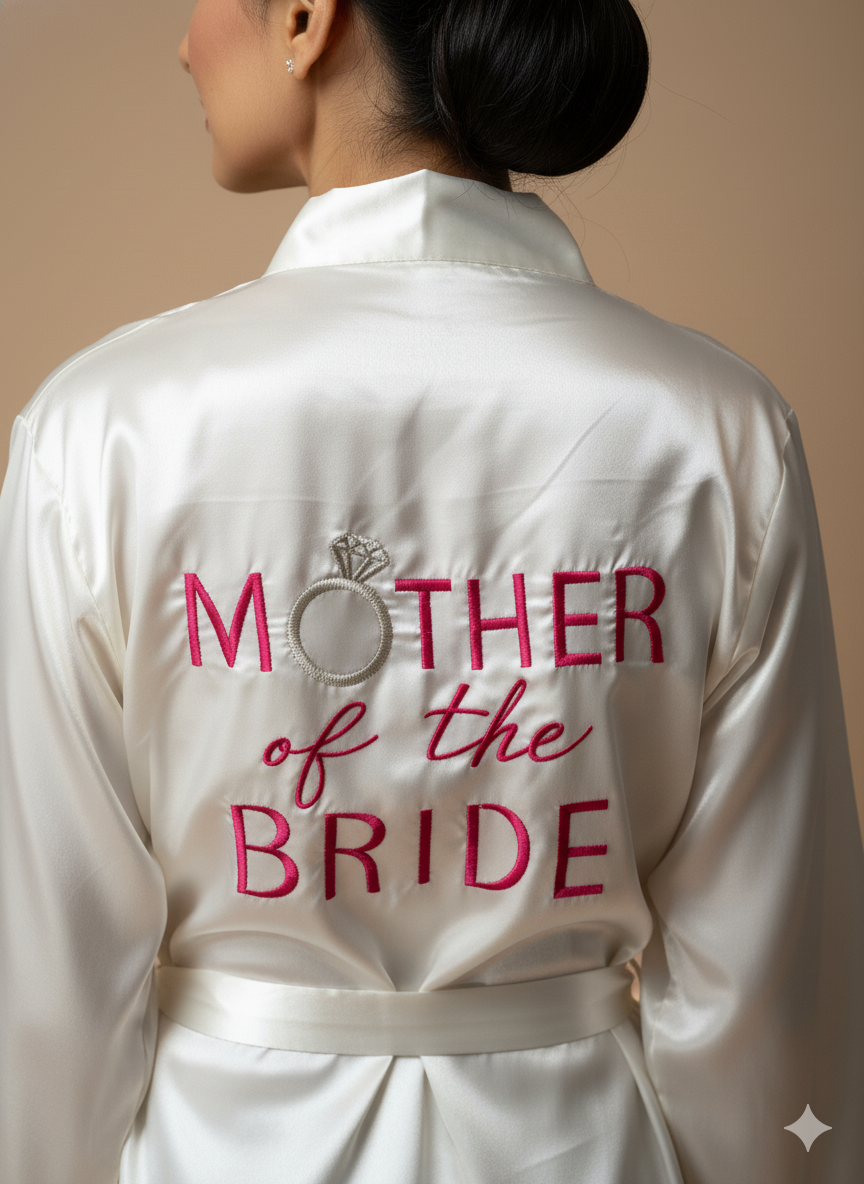 Mother of the Bride Robe Edit 2  | Prepaid Orders Only