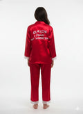 Bride I Found My Lobster Satin Pj Set  | Prepaid Orders Only