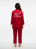 Bride I Found My Lobster Satin Pj Set  | Prepaid Orders Only