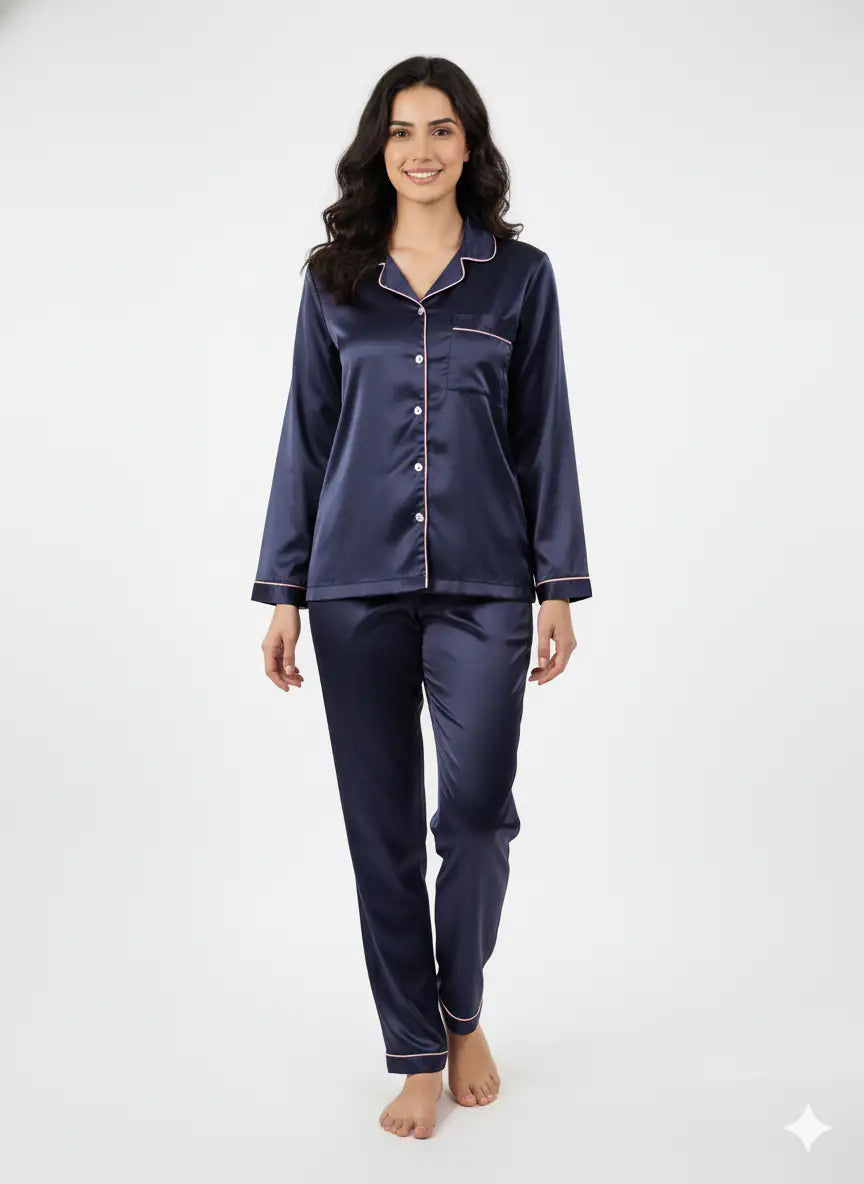 Mother of the Bride Satin Pj Set  | Prepaid Orders Only