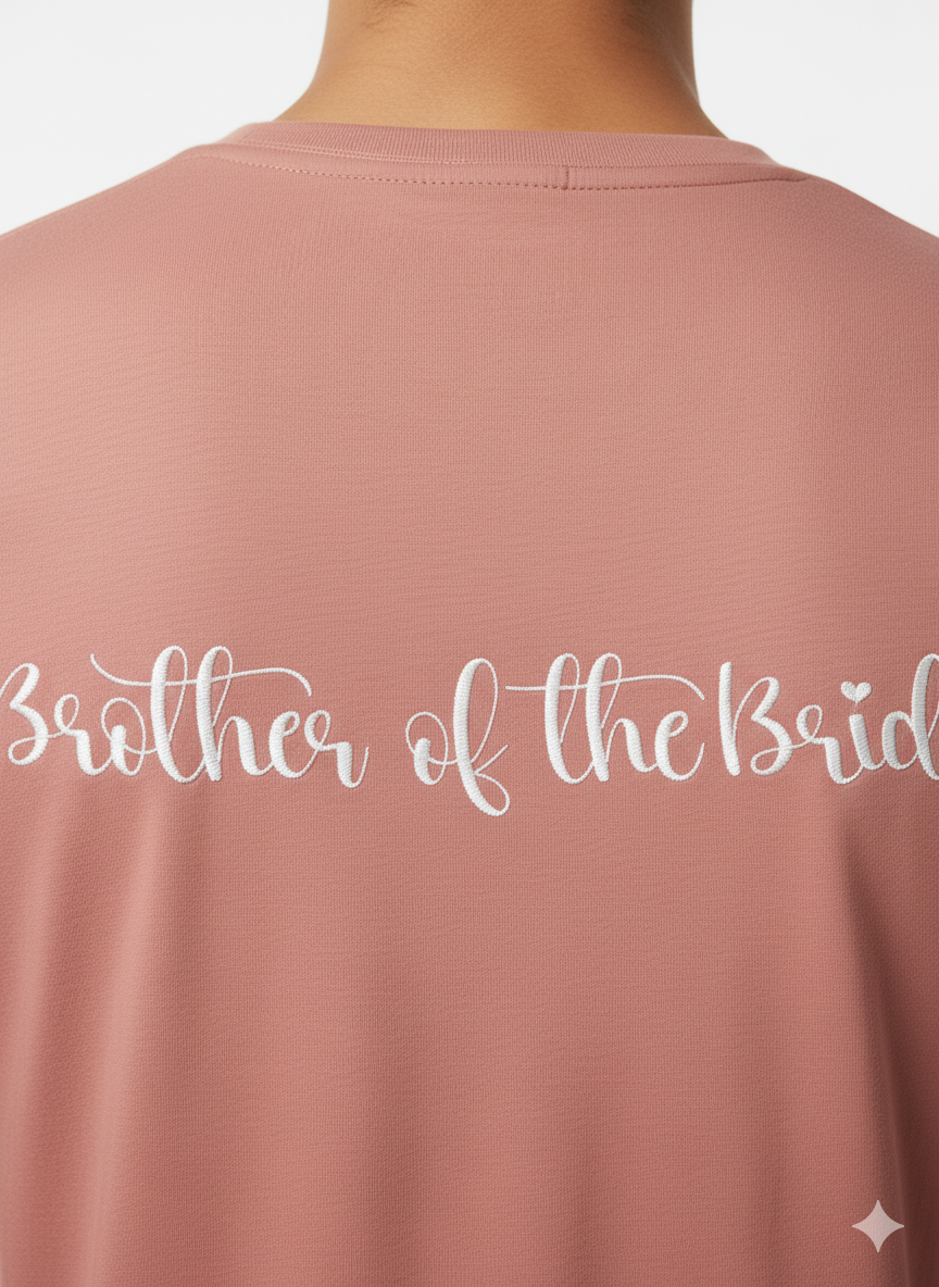 Rose pink Sister of the Bride Tee