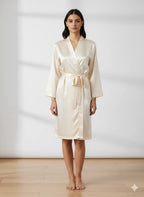 Bride's Pink thread work Robe Edit 2  | Prepaid Orders Only