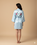 Powder Blue Personalise Robe  | Prepaid Orders Only