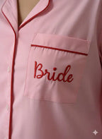 Baby Pink Feather Cotton Pj Set  | Prepaid Orders Only
