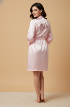 Bride's Gold thread work Robe   | Prepaid Orders Only