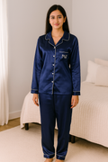 Blue Initial Personalise Pocket Pj Set  | Prepaid Orders Only