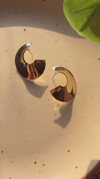 Half Moon Earrings