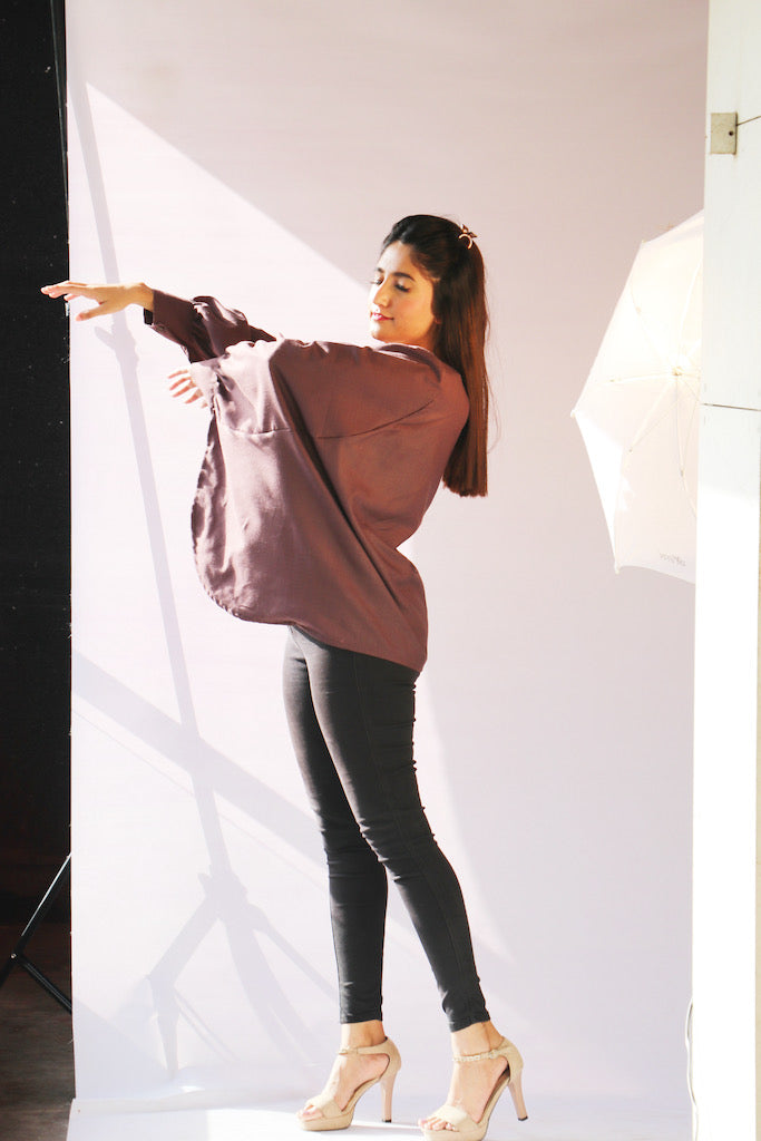 Bora Bora Top (Chocolate Silk)