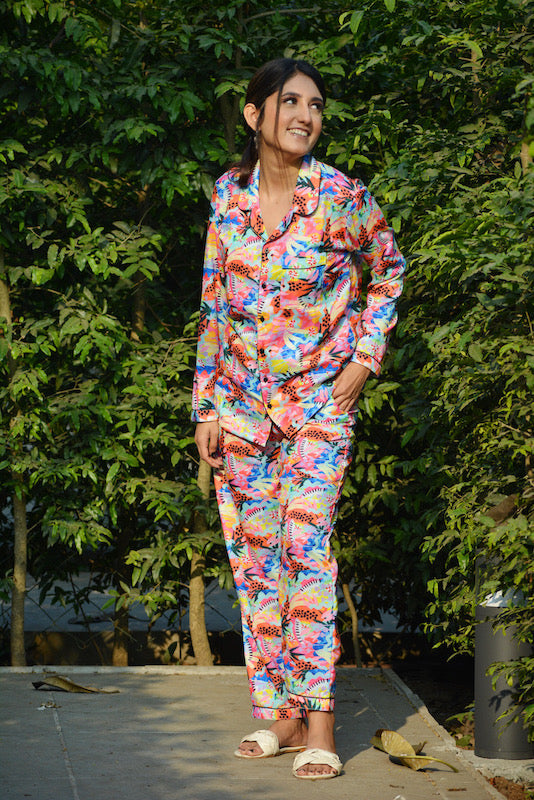 Multi Leaves Pj Set