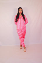 Pink Bubble Pj Set