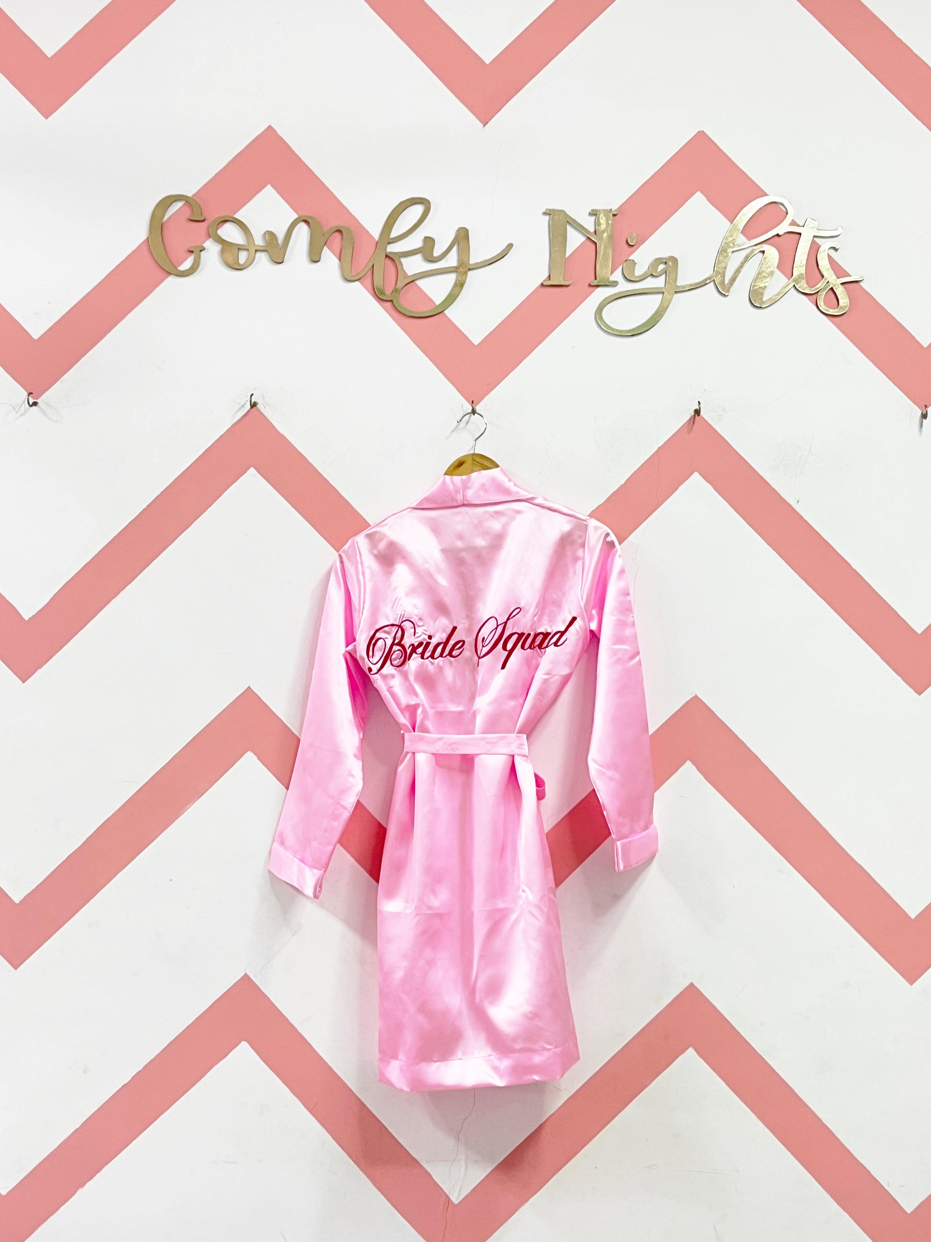 Bride Squad Robe  | Prepaid Orders Only