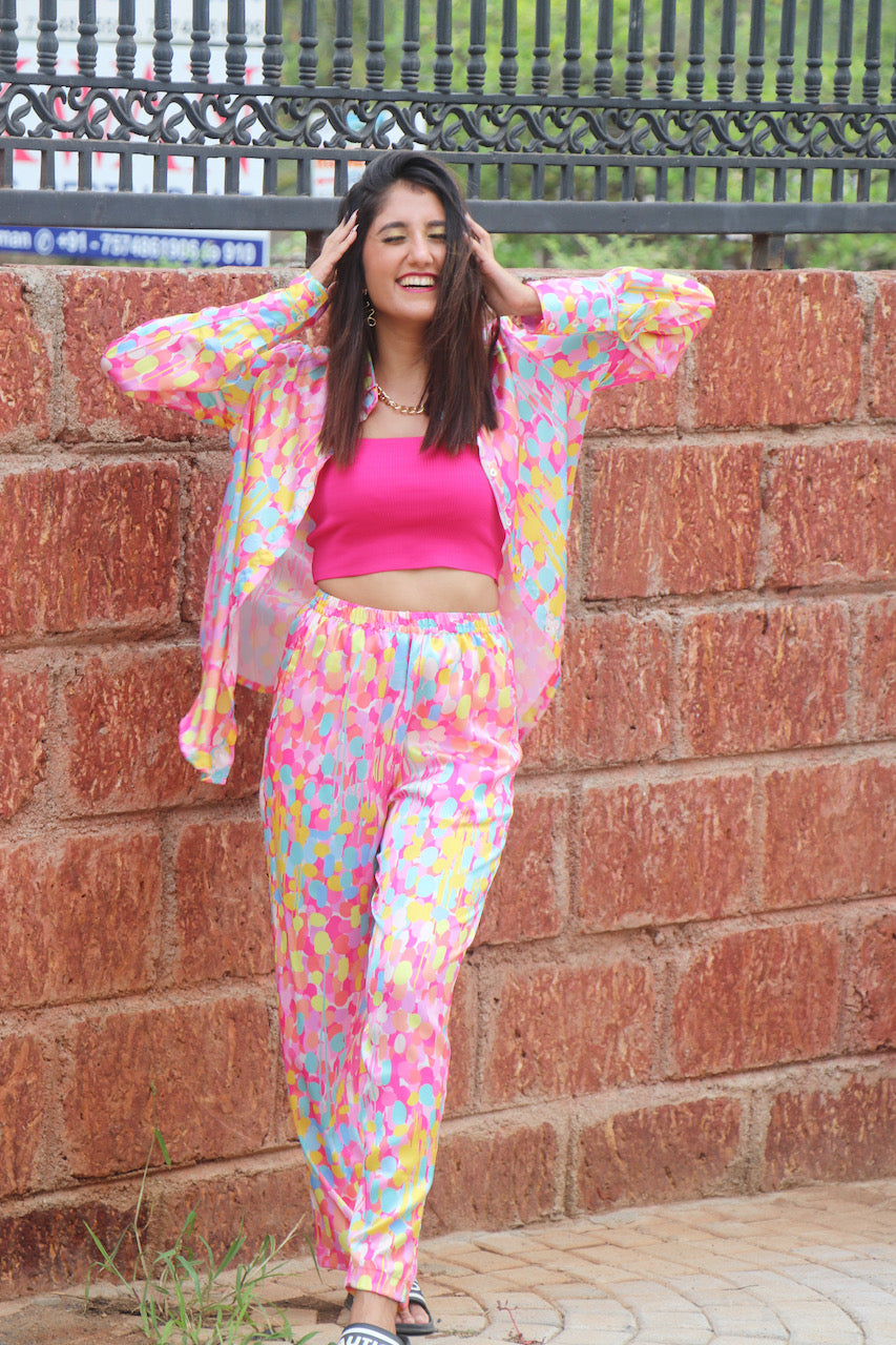 Multi Splash Co-Ord Set