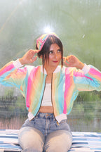 Rainbow Bomber Jacket