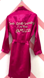 Magenta Couple Personalised Robes  | Prepaid Orders Only