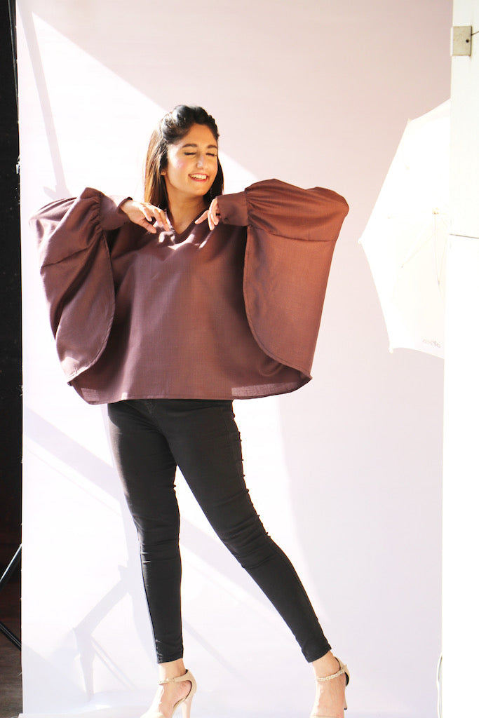 Bora Bora Top (Chocolate Silk)