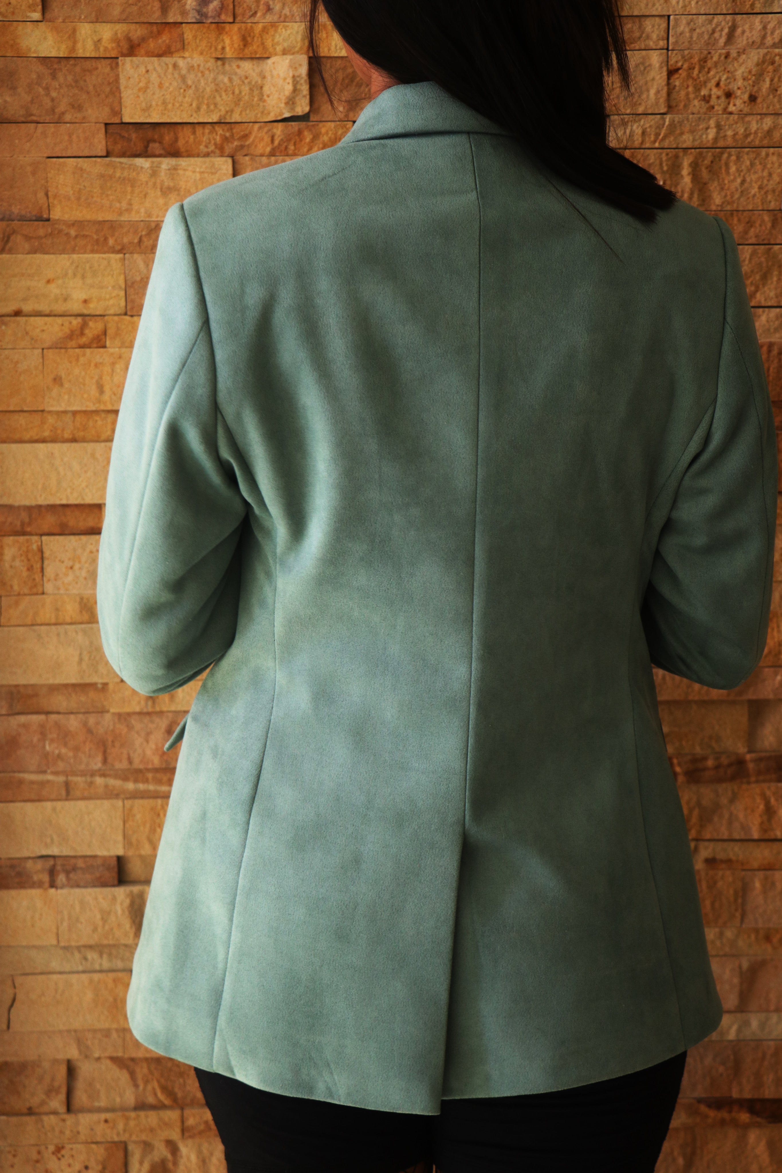 Sage Suede Jacket