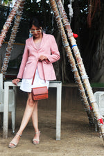 Load image into Gallery viewer, Soft Pink Suede Jacket
