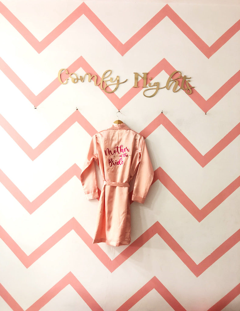 Mother of the Bride Robe  | Prepaid Orders Only