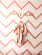 Mother of the Bride Robe  | Prepaid Orders Only